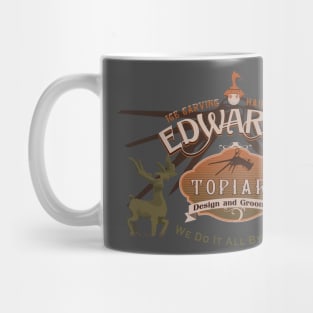 Edward's Topiary Design, Grooming, Ice carving Mug